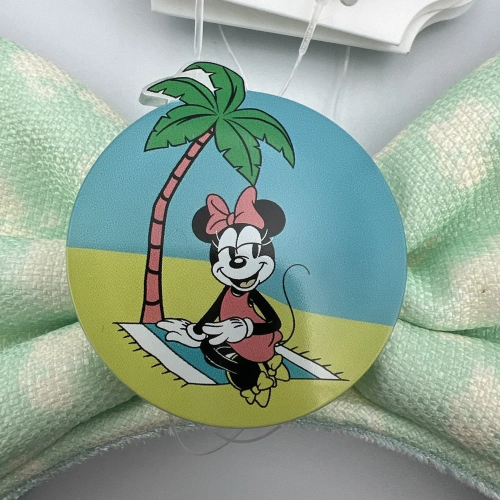 Disney Parks‎ Minnie Mouse Ears Summer Palm Rattan